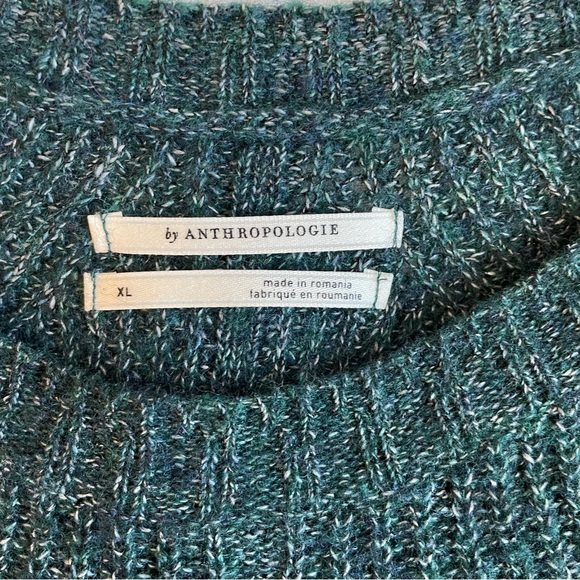Anthropologie Green Sweater - Picture 3 of 5